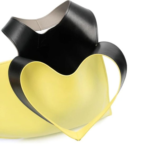 Heart-shaped leather tote bag from COPERNI - Picture 4 of 4